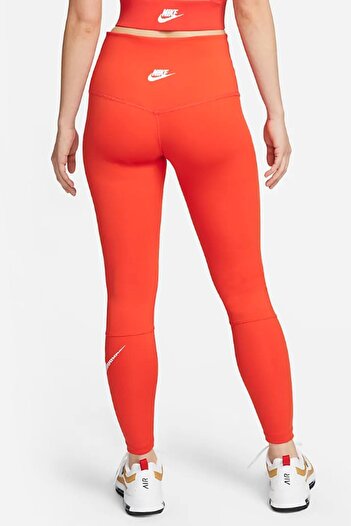 Nike High Waisted Recovery One Training Leggings - 2 Pockets Orange Leggings