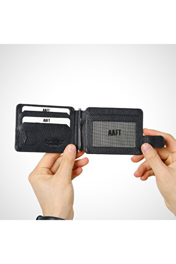 MFT Leather Design BOSS HAKİKİ DERİ ERKEK CÜZDAN SİYAH (3115)