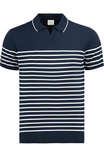 ANTHONY JACKSON Premium Men's Knitwear Polo T-Shirt Emiliano