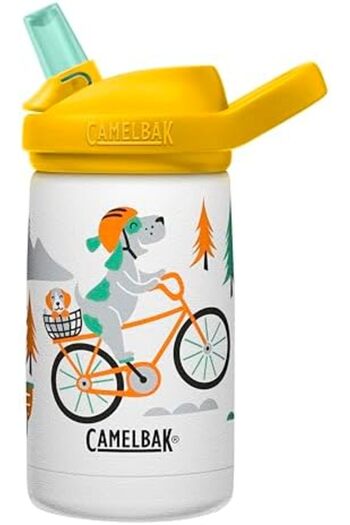 Camelbak - EDDY PLUS KIDS BOTTLE INSULATED STAINLESS STEEL BIKING DOGS
