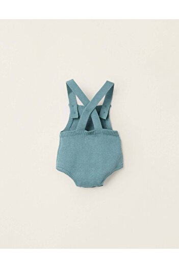 Ziddy Knitted Jumpsuit for Newborn Boys, Green