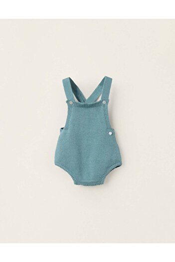 Ziddy Knitted Jumpsuit for Newborn Boys, Green