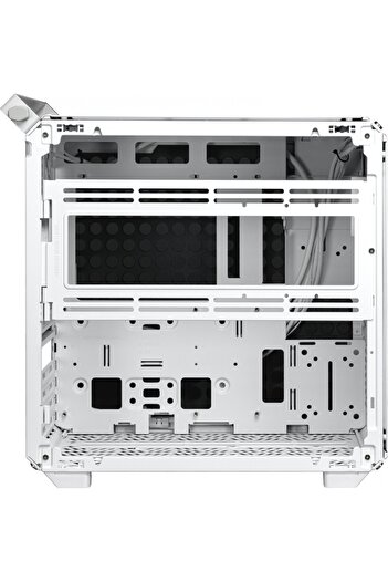 Cooler Master علبة كمبيوتر Cooler Master Qube 500 Flatpack باللون الأبيض