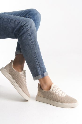 Riccon Wymdeyr Erkek Sneaker 0012217 Bej Bej
