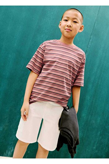 MANGO Kids Cargo Bermuda Shorts