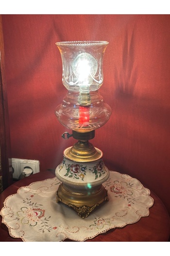 tayfuntufan antika koleksiyon 40 cm Tall European Porcelain Lampshade