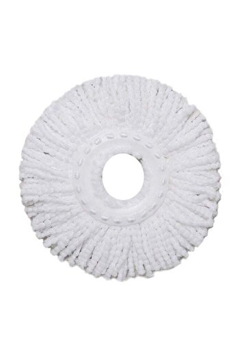 ALMUFARREJ Generic 360-Degree Microfiber Mop Head White 20cm