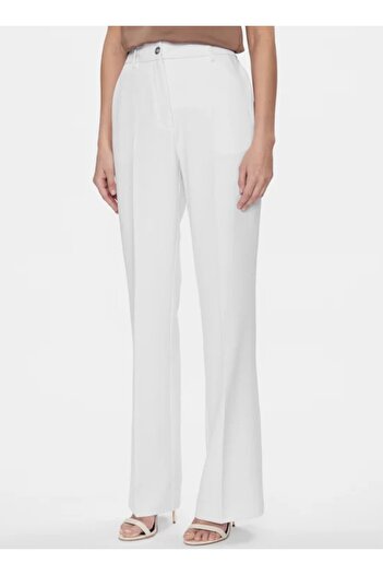 Guess GUESS NEW CARLA PANT women's trousers white