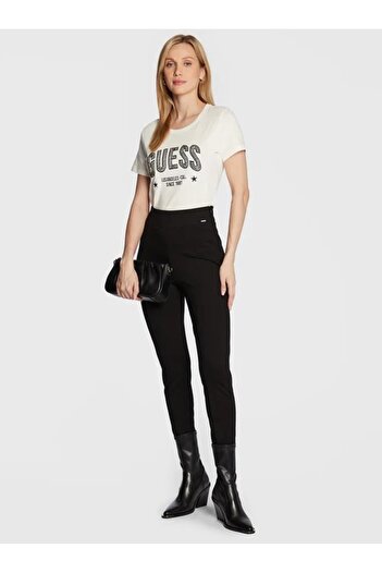 Guess GUESS SS CN MIRELA TEE women's t-shirt white