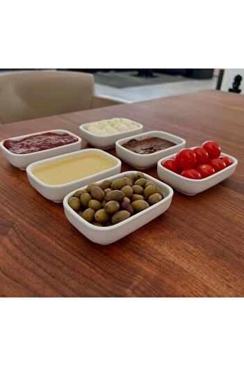 Pembishayatlar Porcelain Rectangular Breakfast Bowl