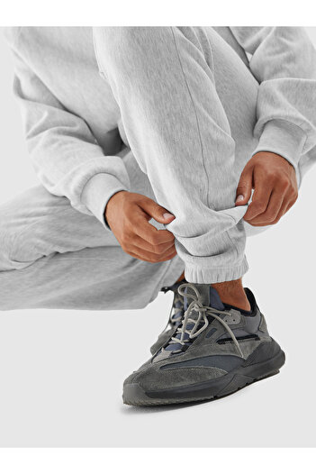 4F PANTS U460 unisex pants gray