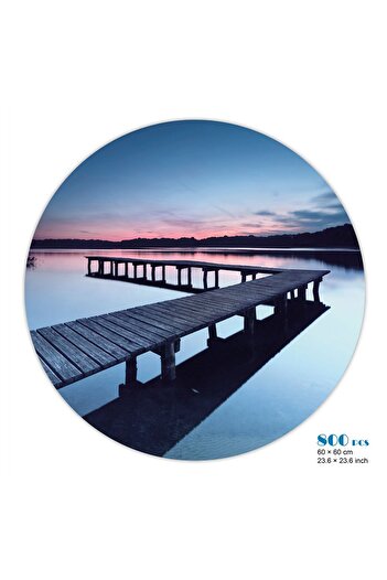 Tchibo Bridge Puzzle 25 H cm, Blue Combo