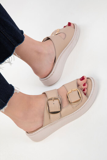 SOHO Ten Genuine Leather Women's Slippers 20521
