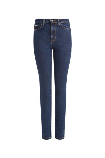 Guess Gj G05 High Rise Ski Women's Blue Jeans W4Ya92D5Cb2-M3Dw