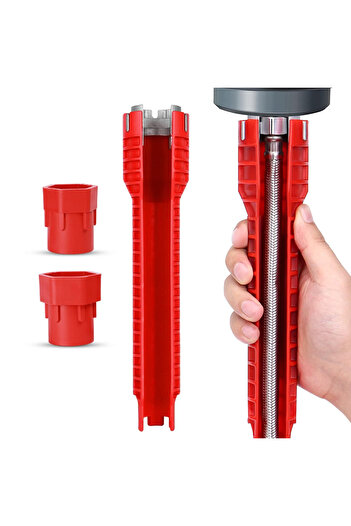 albertson Faucet and Sink Installer Wrench Multi Function Tool for Plumbing and Tight Spaces