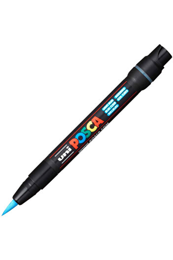 POSCA Brush marker - light blue