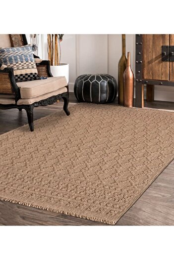 Anatolian Carpet Store Sisal Bordürlü Salon Mutfak Koridor Kesme Yolluk Makine Halısı