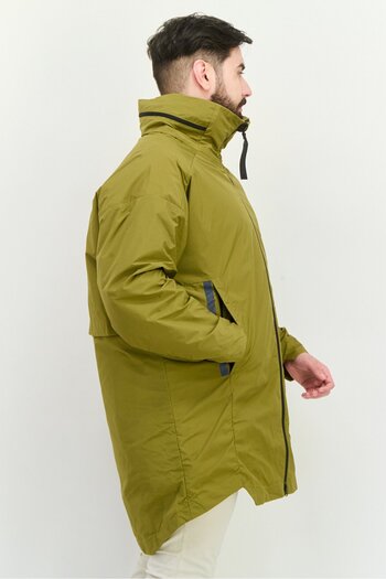 adidas Men Sportswear Fit Myshelter 2 in 1 Outdoor Jacket, Olive