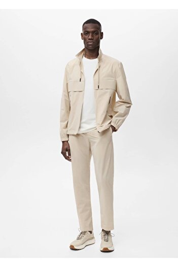 MANGO Man Αδιάβροχο παντελόνι Slim Fit