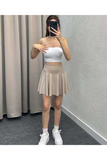 Gülmude Mini Skirt with Shorts