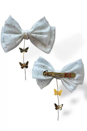 Vitastyle Butterfly Figured Stone Detailed Vending Machine Buckle