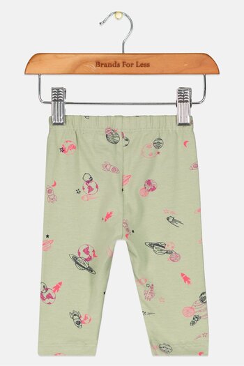 GAP Toddlers Girl Allover Print Leggings, Multicolor