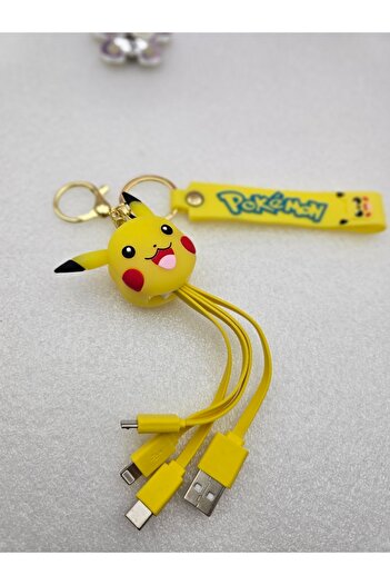 Meyra Accessories sanrio figürlü çoklu şarj ve anahtarlık heryerde işe yarayacak usb çoklu şarj