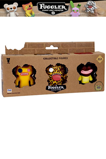 TOYFEST Fuggler Collection 3 Figurines - 6 cm - Model 4