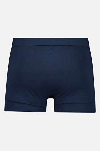 Tommy John Men 2 Pieces 4 Inseam Plain Trunks, Dark Grey/Navy