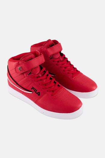 FILA Men Vulc 3 Outline Updown Lace Up Outdoor Shoes, Red