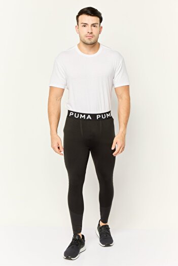 Puma Men Sportswear Fit Brand Logo Training Tights, Black