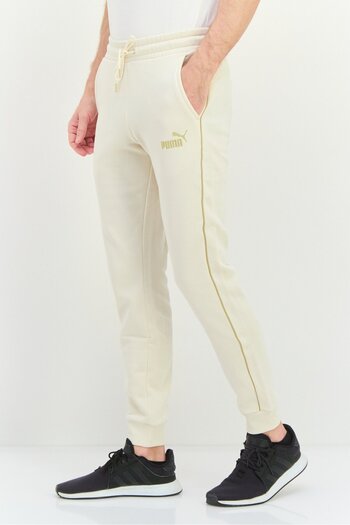 Puma Men Sportswear Fit Outdoor Sweatpants, Beige