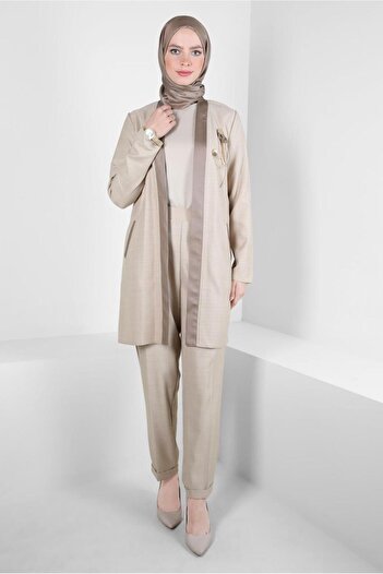 Alvina BROOCHE DETAILED PANT SUIT 44251