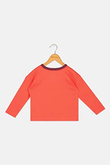 GAP x Marvel Toddlers Boy The Amazing Spiderman Long Sleeves T-Shirt, Coral