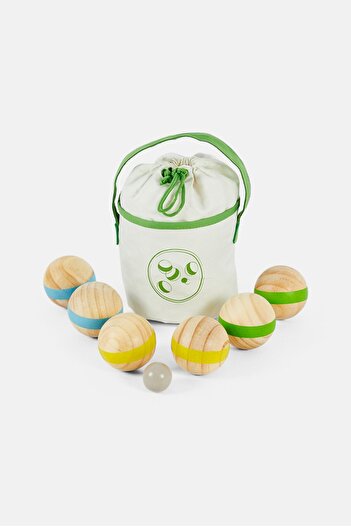 Tchibo Boules Game Set, Natural Combo