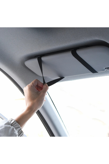 Choice WHITE Car Mirror for Sun Visor Large Screen Portable Makeup Mirror HD Vanity Mirror for Truck SUV In