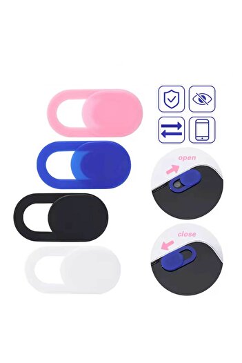 Generic 3 Parça Gizlilik Koruma Kameralık Kapatma Seti - Laptop, Tablet ve Akıllı Telefonlar Için