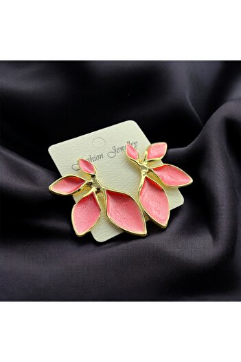 Candy Colorful Leaf Earrings