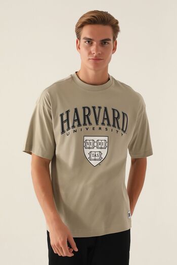 harward Men's Harvard Printed T-Shirt