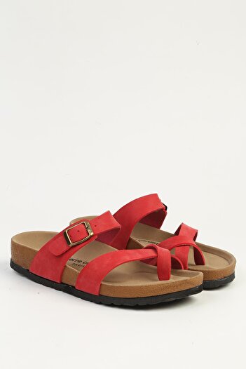 Pierre Cardin Red Women's Slippers Pc-7547