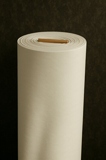 Hanles 1. Quality Luxury Gabardine Meter Fabric - Cotton - Off White - Table Cloth - Runner - Bag - Punch