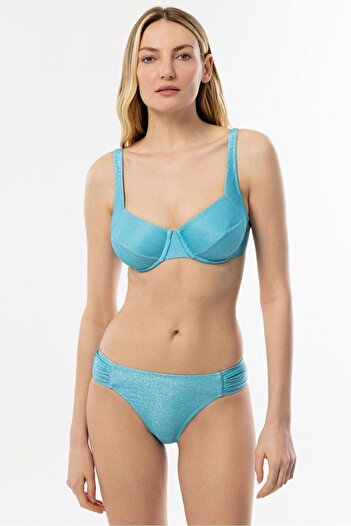 AYYILDIZ 4528 Σετ μπικίνι Mint Glitter Cupless