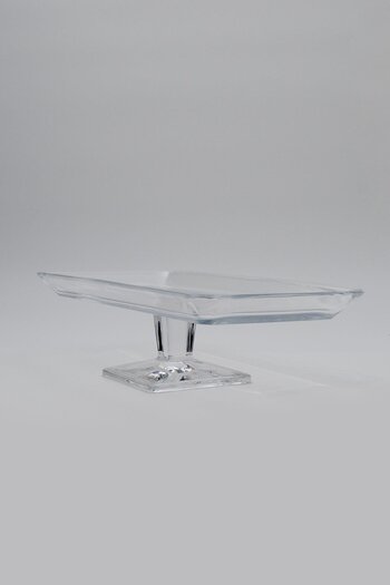 Paşabahçe Grace Footed Service Plate 30X14 cm