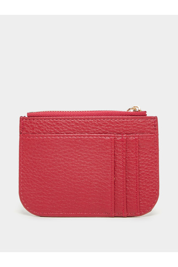 Styli Textured Wallet with Zip Closure
