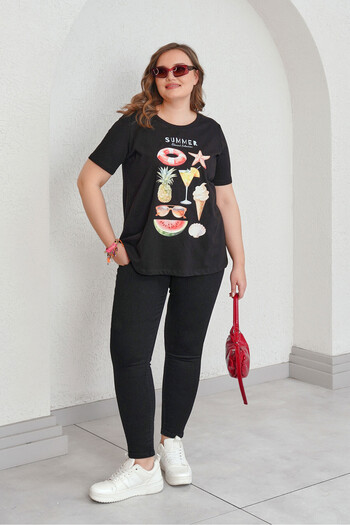 Büyük Moda High Waist Skinny Jean