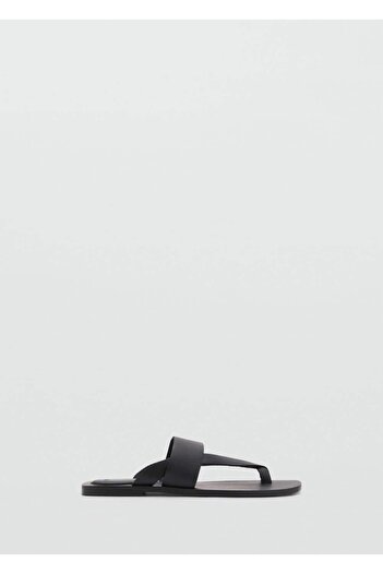 Mango Teen Leather banded sandals
