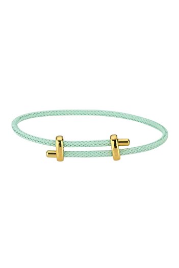 CHARMLUCKY STEEL COLORED BRACELET