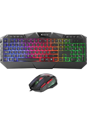 SHOW PRiME LED Işıklı Gaming Oyuncu Klavye Mouse Set X Me 852 Series