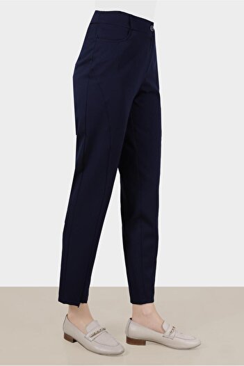 Alvina 70383 Model Zipper Detailed Pants