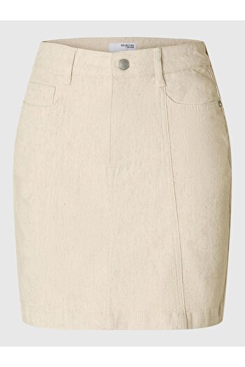 Selected Femme Jeansrock High Waist